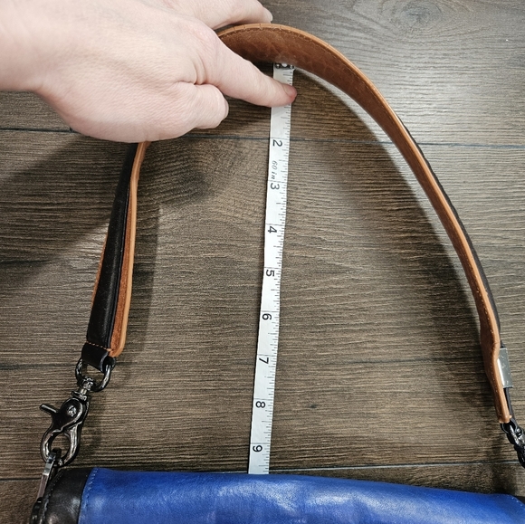 📣 RARE VINTAGE Tory Burch All Leather Handbag/Clutch - Picture 15 of 16